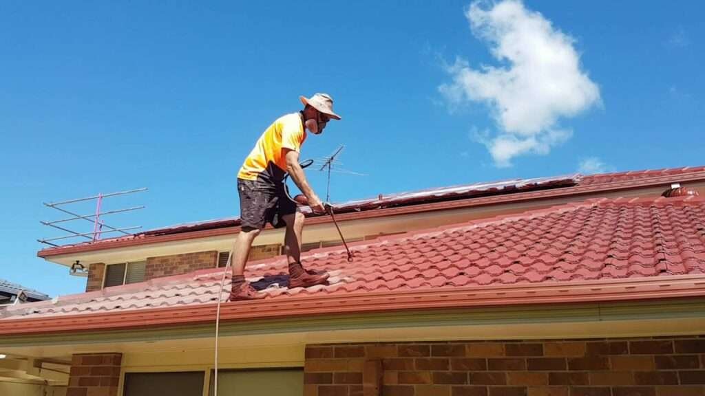 Roof painting