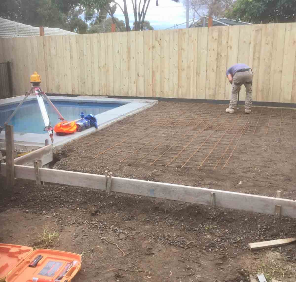 concreting