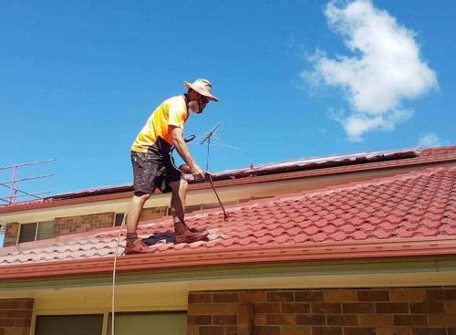 Roof painting
